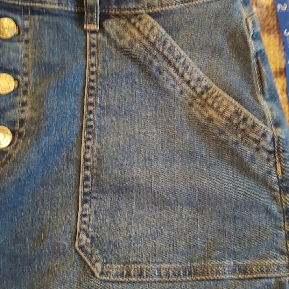 Chaps denim skirt worn 1 time - Picture 7 of 8